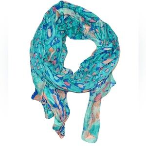 Vanity leopard print scarf